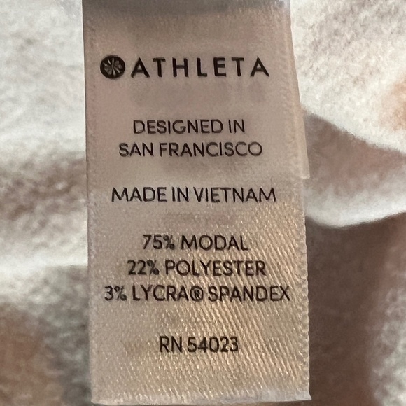 Athleta Blush Pink Long Sleeve Crewneck Pullover | Women’s Small - Picture 4 of 4